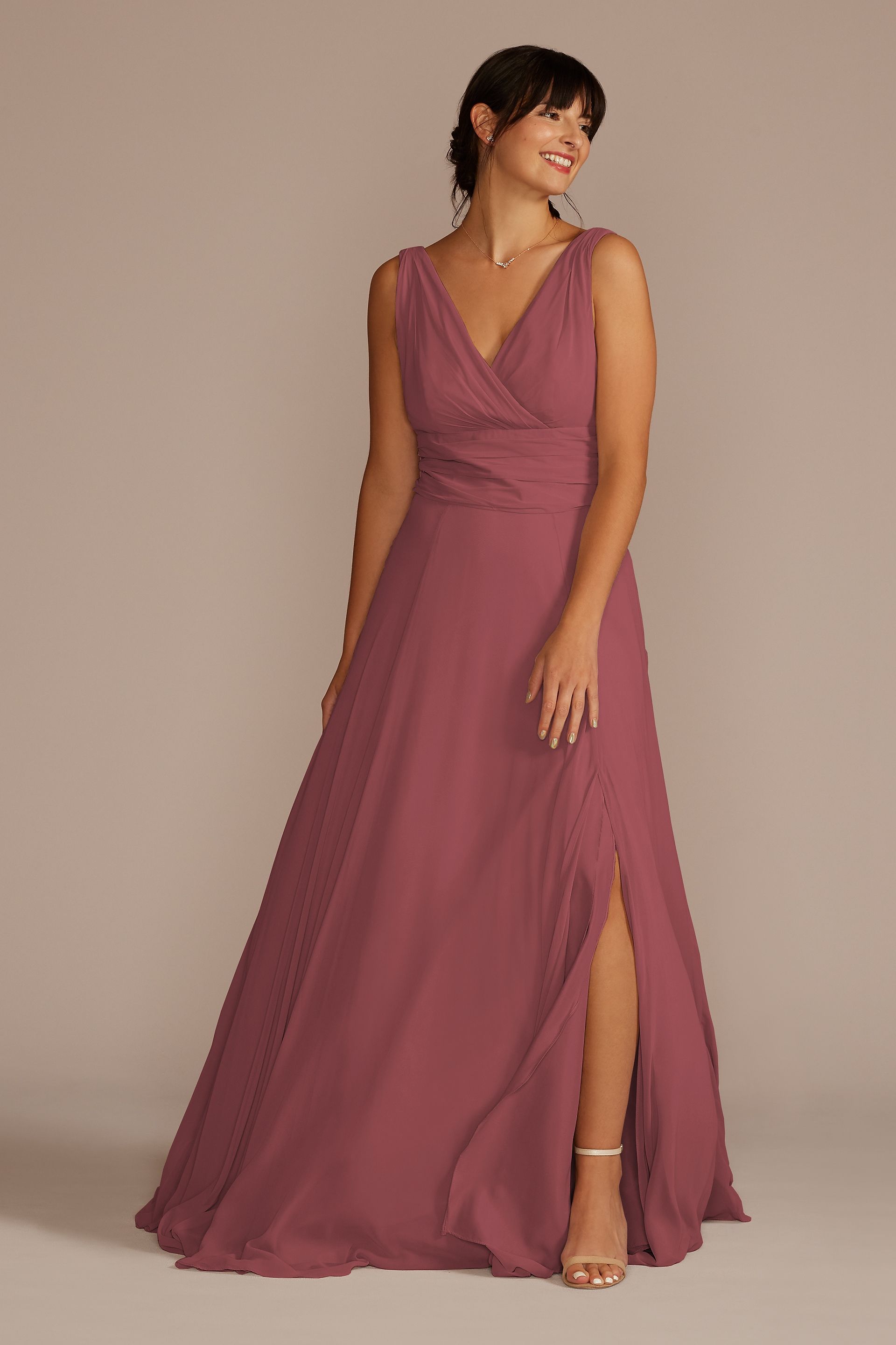 quartz mauve bridesmaid dresses and Gowns dusty mauve mauve bridesmaid dresses