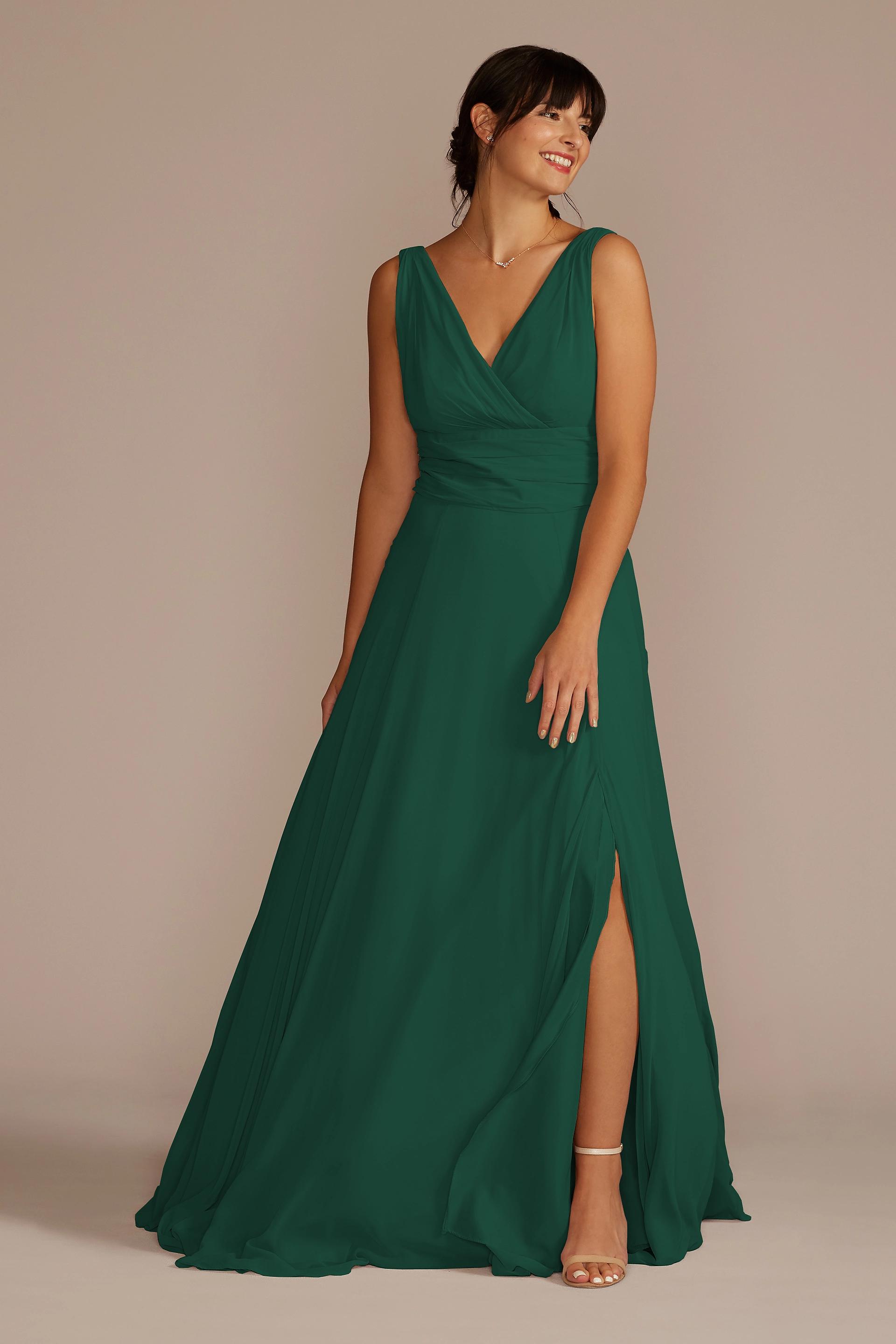 juniper green bridesmaid dresses - Sage, Emerald, Olive, Forest, Mint offering a deeper and 2020s A vision in black US Size:00