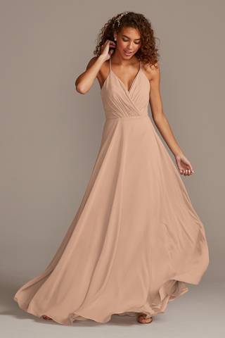 david's bridal sand bridesmaid dresses New Bridesmaid Color: Sundial
