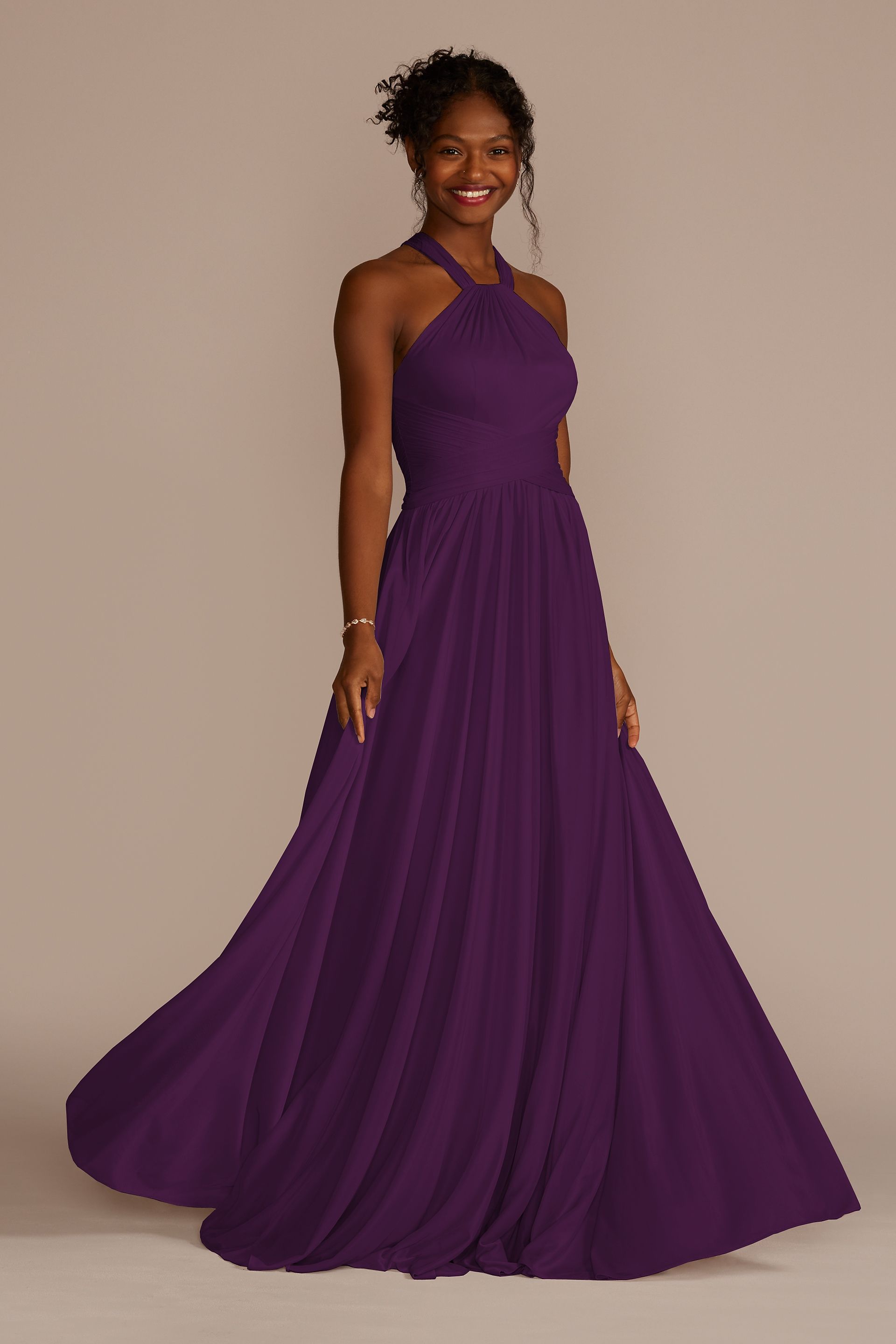 Lilac & Lavender Bridesmaid Dresses