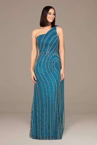 Picture of One Shoulder Fitted Gown