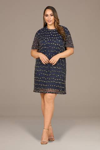 Picture of Fancy Beaded T-Shirt Dress