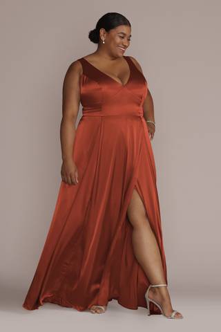 best davids bridal bridesmaid dress for plus size 6 David's Bridal Prom Dresses: Prepare for Compliments!