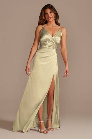 david's bridal gold prom dress Golden hour for a golden occasion  Our stunning ambassador @lynnn_joseph  shines in this show-stopping David's Bridal prom dress  Made for  celebrating in style, tap this post in our bio to