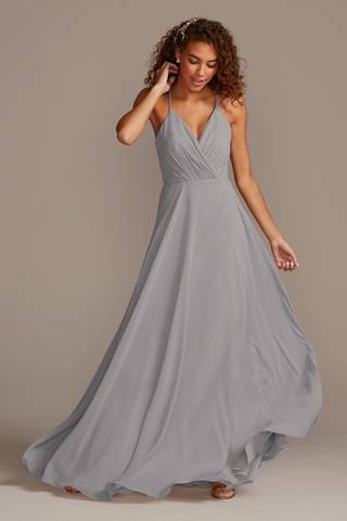 light gray bridesmaid dresses with our Multiway dress The possibilities are endless to suit your style Dusty Gray Halter Long Rustic