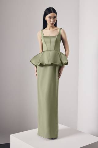 david's bridal green sequin dress Neon Sequin Swirl Tank Sheath Dress