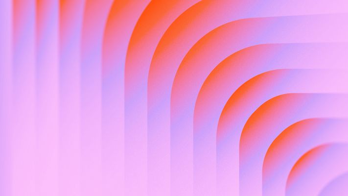 Pink geometric waves