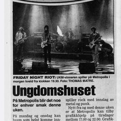 Klipp fra Rogalands Avis 21.05.2007