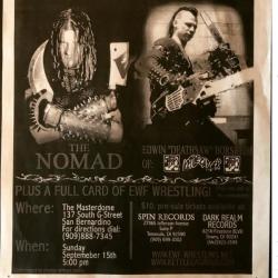 Edwin Borsheims pro wrestling debut