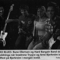 Hard Bargain Band foto: Dalane Tidene/Johan Aakre