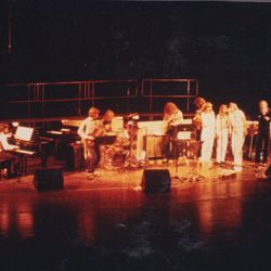 Alf & New December, konsert i Grieghallen i Bergen den 8. mai 1981 Bildet tilhører Håkon Meling