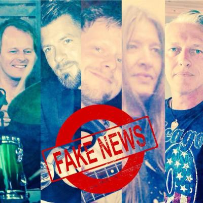 Fake News foto hentet fra bandets Facebookside