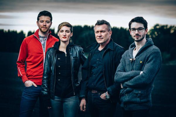 Alkemy Michiel van Noorden, Alexia Rohmer Bonas, Jens Kåre Grindhaug og Kevin Malcom Blanc.