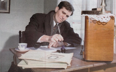 Sigurd Slåttebrekk som Fartein Valen klipp fra dokumentaren foto Knut Aas