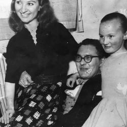 Thor Inge Kriansen sammen med sin kone Eva og datter Gretelill foto tilhører Randi Helene Lindløv Bjerga