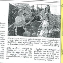 klipp fra Haugesunds Avis