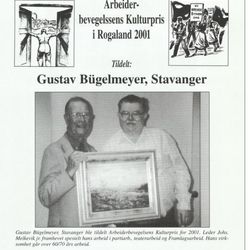 klipp fra Årbok (Arbeidernes historielag i Rogaland). 2002 Vol. 18