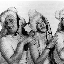 Mandskorets «Herrebalett» i 1949