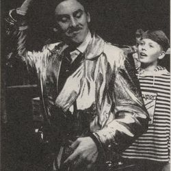 Ensemblet i Markus Trost og Drømmen om den grønne øya foto Kjetil Alsvik/Rogaland Teater