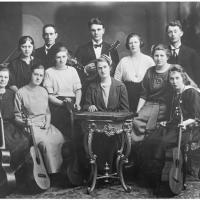 Finnøy musikklag foto tilhører Ryfylkemuseet