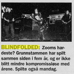 Blindfolded klipp fra Rogalands avis