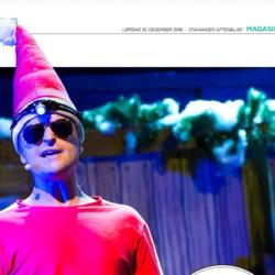 Christian eriksen som Mr. Caboom foto Stavanger Aftenblad