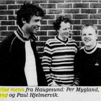 Tre Vise Menn foto: Stavanger Aftenblad