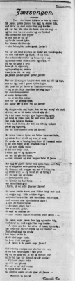klipp fra Stavanger aftenblad, lørdag 12. juli 1924