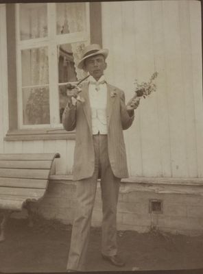 Eugen Caspari i 1914 foto tilhører Jenny Hempel