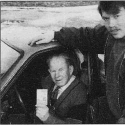 Lauritz Slettebø og sønnen Sigmund Lloyd foto Dalane Tidene/Egil Mong