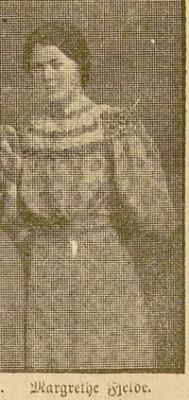 Magrethe Fjelde Bersagel i 1908 foto: Stavanger Aftenblad