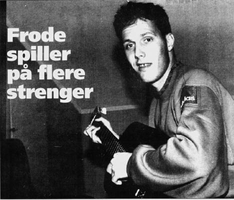 Frode Olsen, medlem av Zleggefett foto: Rogalands avis