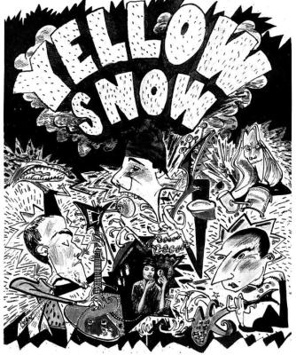 Yellow Snow Tegning Per Dybvig jr.