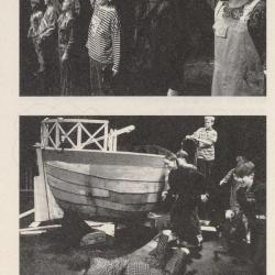 Ensemblet i Markus Trost og Drømmen om den grønne øya foto Kjetil Alsvik/Rogaland Teater