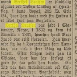 klipp fra avisa Skandinavien