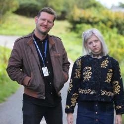 Odd Martin Skålnes og Aurora foto Grethe Nygaard