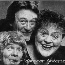 Gunnar Andersen, Sibbe og Sally Nilsson foto Haugesunds Avis