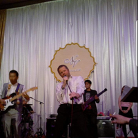 Klepps Sorte Får under spillejobb på Arne Gaustadnes bryllup i Thailand 2012 foto tilhører Jørn Andersen