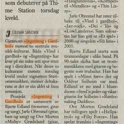 klipp fra Jærbladet