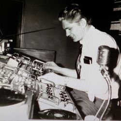 Jan in Camelot Recording Studio Seattle, Washington.