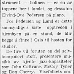 klipp fra Stavanger Aftenblad