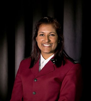 Tine Suman Hodne. Bildet hentet fra Frelsesarmeen.no