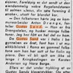 klipp fra Stavanger Aftenblad