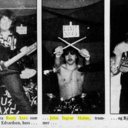 Rusty Axes foto Dalane Tidene