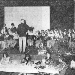 Bennet Tothammer med Sokndal skolekorps foto Stavanger Aftenblad