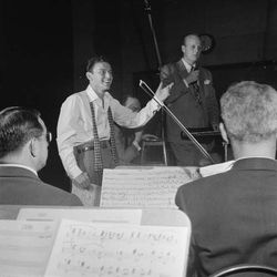 Axel Stordahl med Frank Sinatra 1947