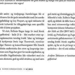 klipp fra Norsk Kirkemusikk