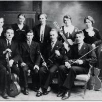 Brusand Musikklag Foto hentet fra Bilete frå Hå : folk og miljø 1860-1950