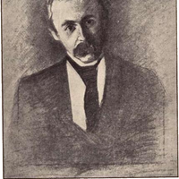 Sigbjørn Obstfelder tegnet av Oda Krohg. Bildet hentet fra Wikipedia
