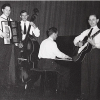 Kopervik kvartetten foto hentet fra Det var en gang fem musikanter : Kopervik musikkorps gjennom 100 år : 1905-2005